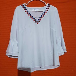 V-neck Blouse
